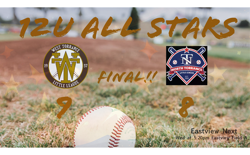 WTLL 12u Victory!!!